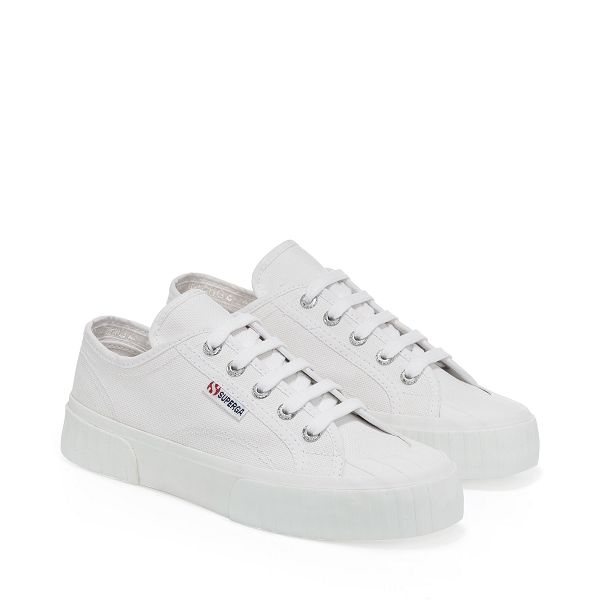 Superga 2630 Stripe White Low Top Sneakers - Men's Sneakers USA | US7108733